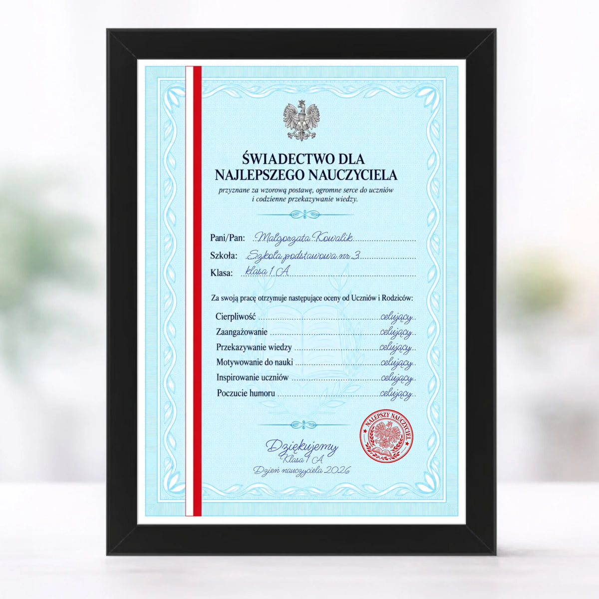 plakat w ramce glowne 29,7x21 kopia 2 miniatura czarna