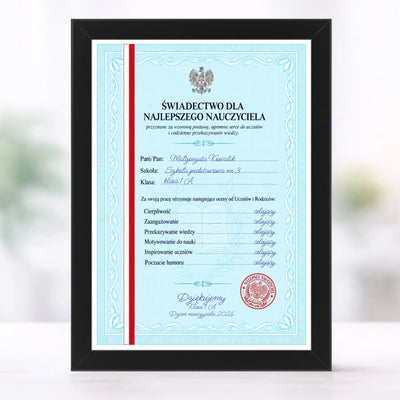 plakat w ramce glowne 29,7x21 kopia 2 miniatura czarna
